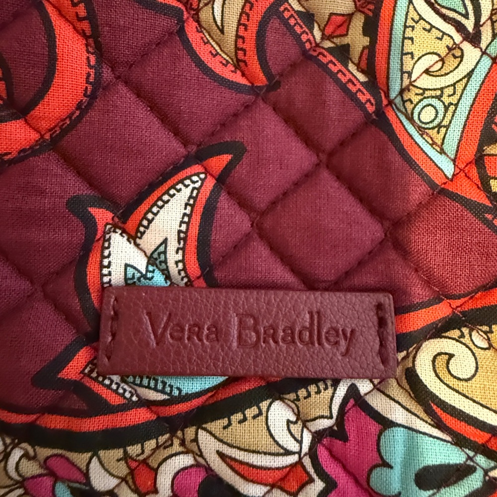 Vera Bradley Iconic 100 Handbag in Regal Paisley - Picture 2 of 9